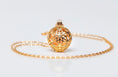 Load image into Gallery viewer, Crystal Locket ~ 14kt Gold Intention Ritual