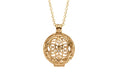Load image into Gallery viewer, Crystal Locket ~ 18kt Gold Sacred Ritual Box