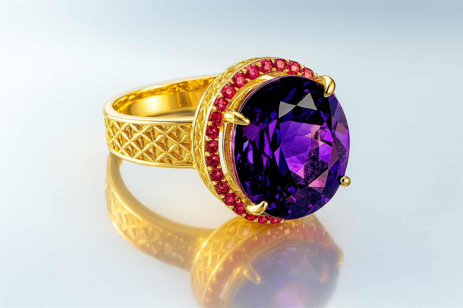 Flower of Life Ring