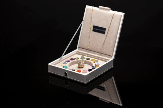 Crystal Locket ~ 18kt Gold Sacred Ritual Box