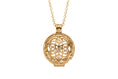 Load image into Gallery viewer, Crystal Locket ~ 18kt Gold Sacred Ritual Box
